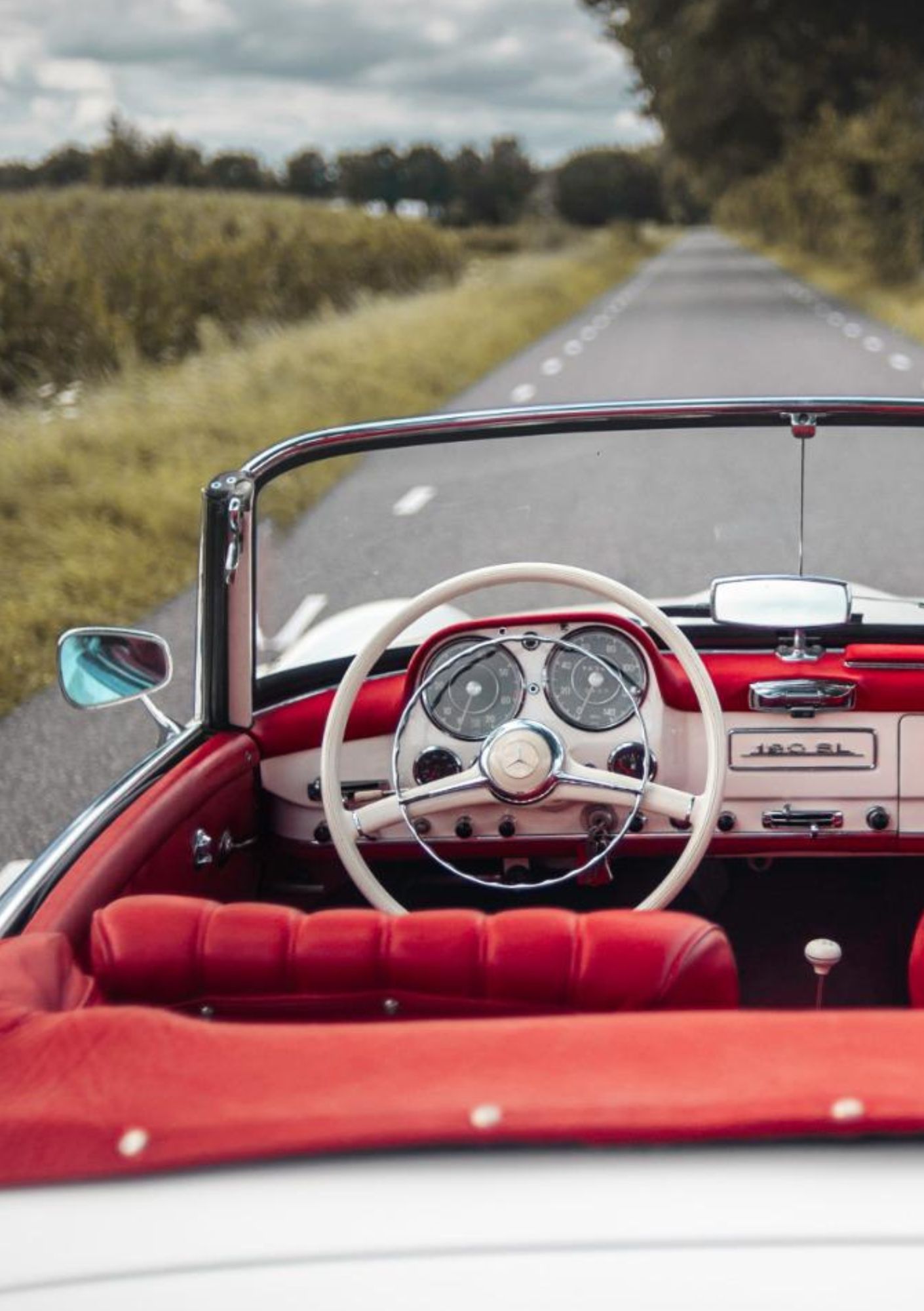Origineel dashboard van Mercedes-Benz 190 SL uit 1959