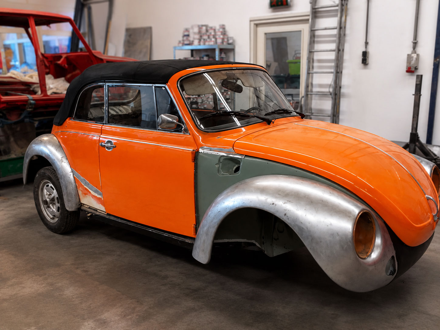 Roestschade Volkswagen Kever 1303 Cabriolet