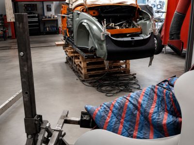 Volkswagen Kever Cabrio 1303 voor restauratie